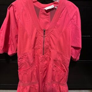 Anthropologie Pink Mini Dress